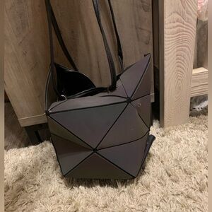Geometric tote bag